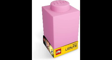LEGO Siliconen LED Nachtlampje, Roze