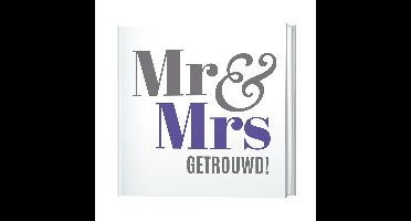 Mr&Mrs getrouwd!