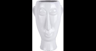 Plantenpot Mask Long - Wit