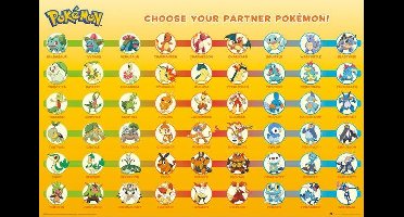 Pok?mon Partner Pokemon - Maxi Poster (C-788)