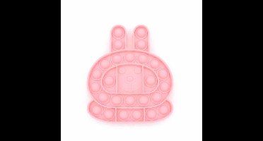 POP IT® Fidget, Konijntje, Lichtroze