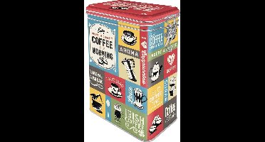 Premium Quality Coffee Bewaarblik Met Beugelsluiting