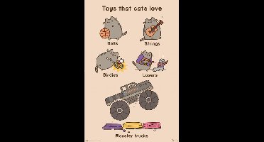 Pusheen Toys For Cats - Maxi Poster (789)