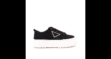The Devil Wears.. Platform Sneakers, Zwart
