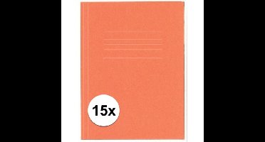 15 stuks Folio dossiermap Kangaro oranje