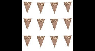 3x Stuks Boland PE reuzenvlaggenlijn - 10m - Rose goud - Universeel Thema
