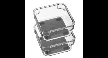 5Five Keuken lade organizer bakje - 8x - Tidy Smart - 9 x 9 x 4,5 cm