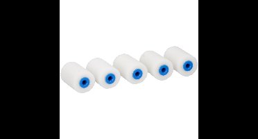 5x Foam schilderen verfrollers 5 cm