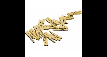 80x Kleine gouden knijpertjes