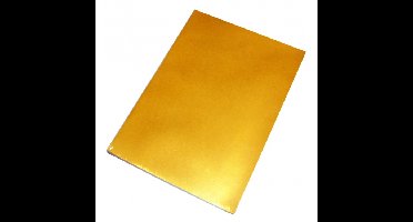 A4 hobby papier - 200x vellen - kleur goud - Knutselpapier