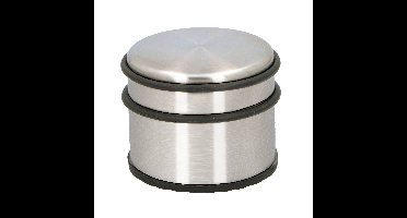 Alpina Deurstop - 1,1 kg - metaal - rubberen rand - 9 x 7 cm