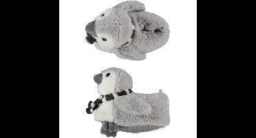 Apollo Dieren pantoffels Pinguin - kinderen - grijs - 35-36