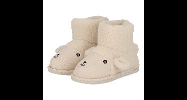 Apollo kindersloffen - schaap - wit - pantoffels - met antislip