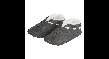 Apollo Spaanse sloffen/pantoffels - dames - donkergrijs