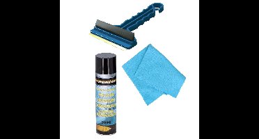 Autoramen IJskrabber/trekker - anti-condens doek - en ruitenontdooier