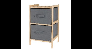 Bathroom Solutions Badkamerkastje - 2-laags - 28 x 25 x 46 cm