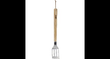 BBQ Collection Spatel - met houten handvat - RVS - 46 cm
