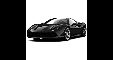Bburago Modelauto Ferrari 488 GTB 2015 zwart 1:43 - auto schaalmodel