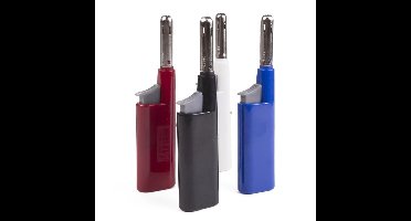 Benson Aansteker - 1x stuks - navulbaar - BBQ aansteker - 12 cm