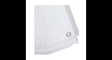 Benson afdekzeil - wit - 4 x 5 m - bevestiging ogen