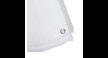 Benson afdekzeil - wit - 4 x 5 m - bevestiging ogen