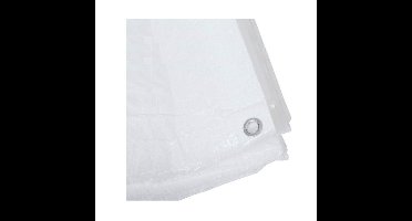 Benson afdekzeil - wit - 5 x 6 m - bevestiging ogen