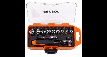 Benson Bit / doppenset - 23-delig - met ratel / dophouder