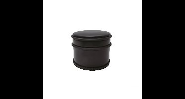 Benson Deurstopper - zwart-mat - D9 cm - 1,1 kg