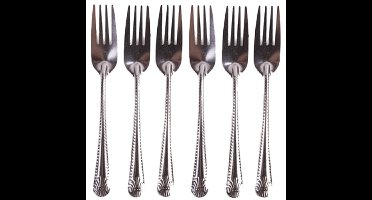 Benson diner vorken - 12x - RVS - 19 cm - tafelbestek