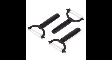 Benson Dunschiller - 3x - zwart/wit - keramiek/kunststof - 12,5 cm