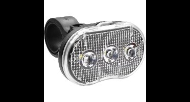 Benson Fietslamp - LED - wit - waterbestendig - incl. batterijen