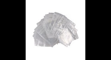 Benson Gripzakjes/verpakkingszakje - 1000x - 50 x 76 mm/5 x 7,6 cm