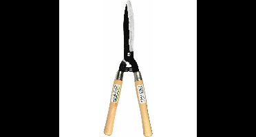 Benson Heggenschaar gegolfd - met handvat - hout - 50 cm