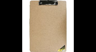 Benson Klembord - 1x stuks - A4 - hout - clipboard - 23 cm