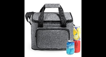 Benson koeltas Polar - 15 liter - grijs - 31 x 24 x 20 cm