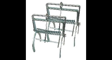 Benson Mollenklem - 2x - metaal - 13 x 10 x 7 cm - mollenval / mollenvanger