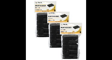 Benson munthouder - 3x - geschikt voor 5 muntsoorten - 13 x 12 cm