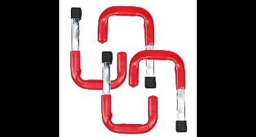 Benson ophanghaak - 4x stuks - gereedschapshaak - schuur / werkplaats