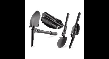 Benson Opvouwbare schep - 41 cm - pikhouweel en zaag - opbergtas