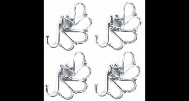 Benson S-haken - 20-delig - van metaal - 70 mm