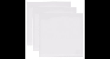 Benson Schildersdoek - 3x - 40x40 cm - blanco canvas - katoen - 280gr