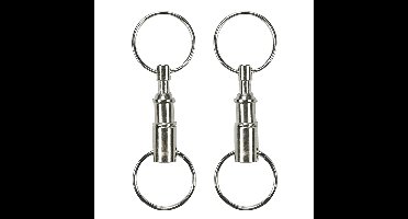 Benson Sleutelhangers - 2x - key snaps - met sleutelringen