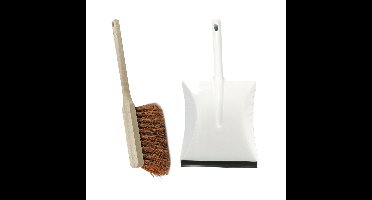 Benson Stoffer en Blik combinatie - Hout met kokosvezels / Metaal