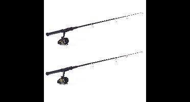 Benson Vishengel set - 2x - 165 cm - werphengel met accessoires