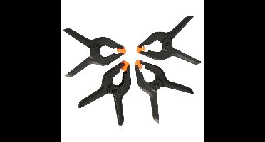 Benson Zeilklem groot - heavy duty - 4x - 23 cm - lijmklemmen