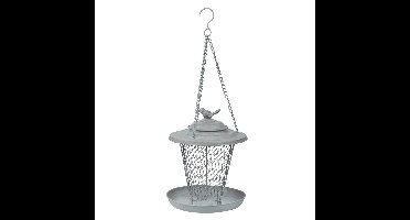 Best for Birds Vogelvoedersilo - metaal - met opvangschotel - 27 cm
