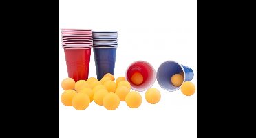Bier Pong drankspelletjes 48 delig