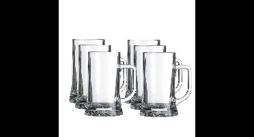 Bierglazen/Bierpullen Maxim - 12x stuks - 520 ml - Bierfeest