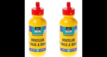 Bison houtlijm 75 gram - 2x - supersterk voor hout