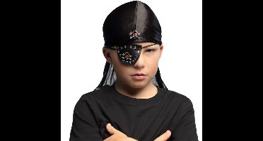 Boland Carnaval Piraten set - bandana en ooglap - kinderen